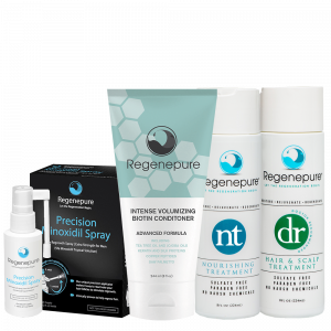 Regenepure Complete System for Him (DR + NT + Biotin Conditioner + Minoxidil)